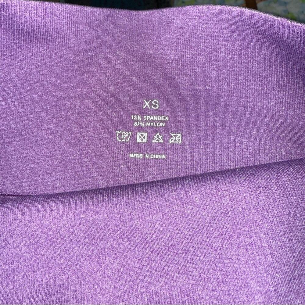 NVGTN Purple Contour Seamless High Waisted Leggings
- Booty Lift & Gym XS - Picture 5 of 5